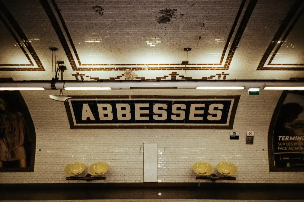 Abbesses metro station