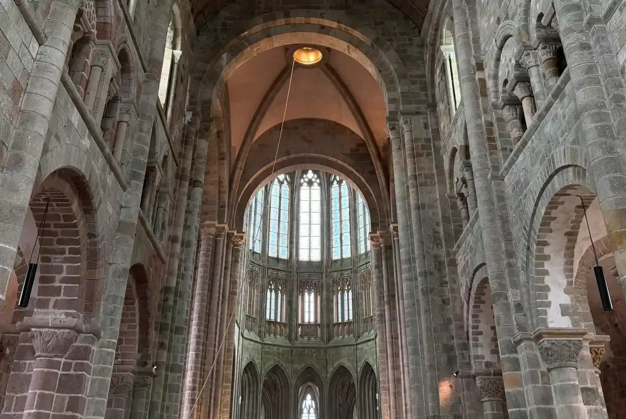 Abbey church of Mont Saint-Michel