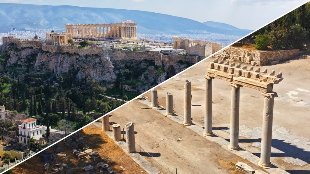 Acropolis & Hadrian's Library Ticket