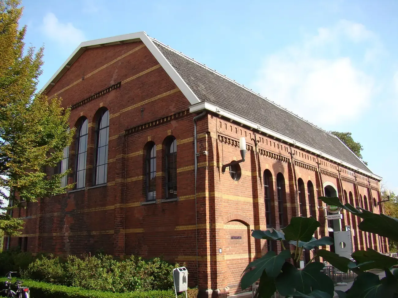 The Ketelhuis brick building at Westergasfabriek in Amsterdam
