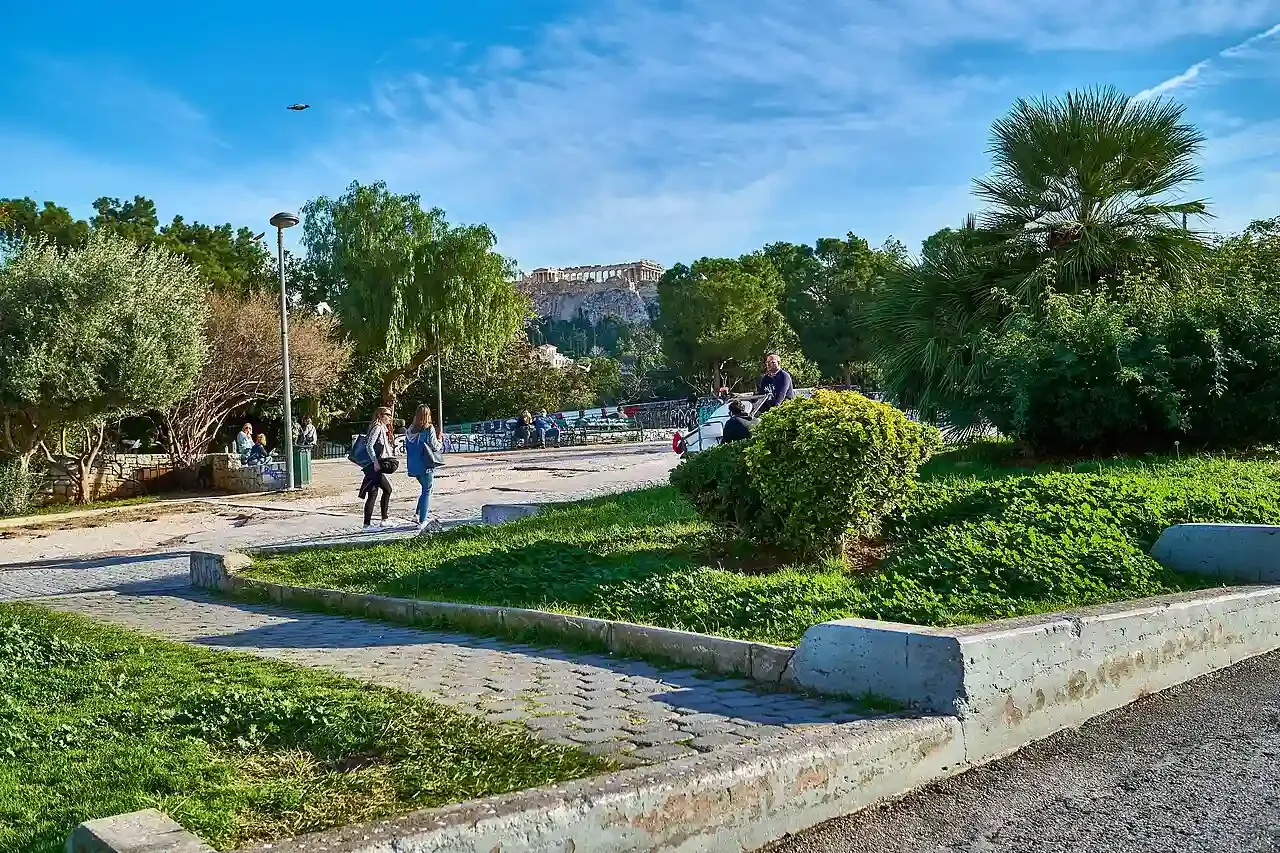 Apostolou Pavlou Pedestrian Street