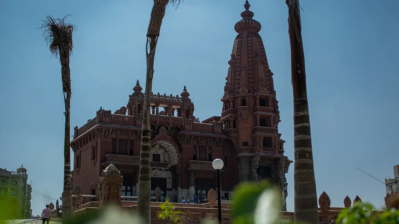 The Hindu-inspired Baron Empain Palace in Heliopolis, Cairo