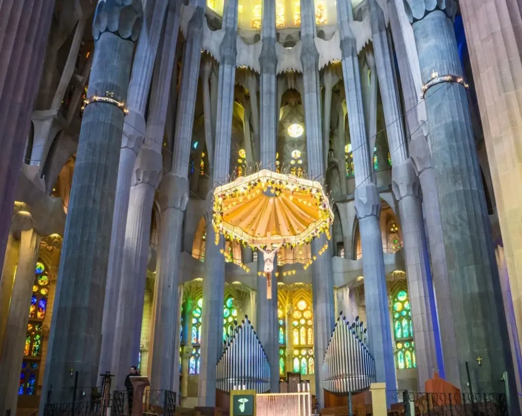 The Basilica of the Sagrada Familia