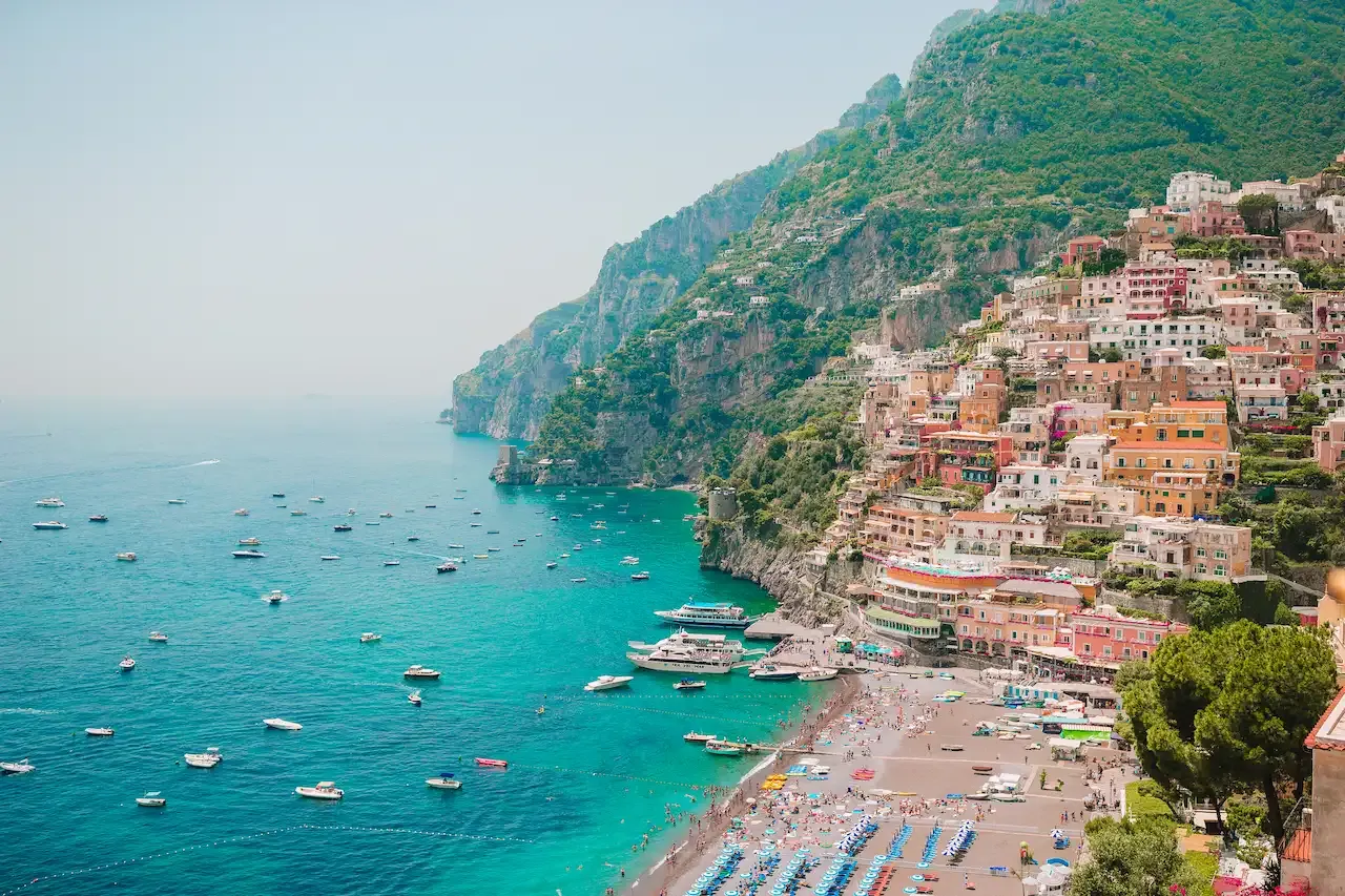 Beach in Positano