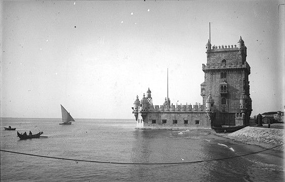 Belém Tower in 1910