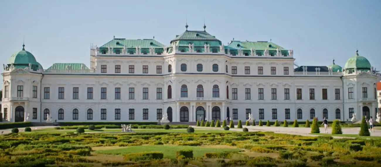 Belvedere Palace from the garden