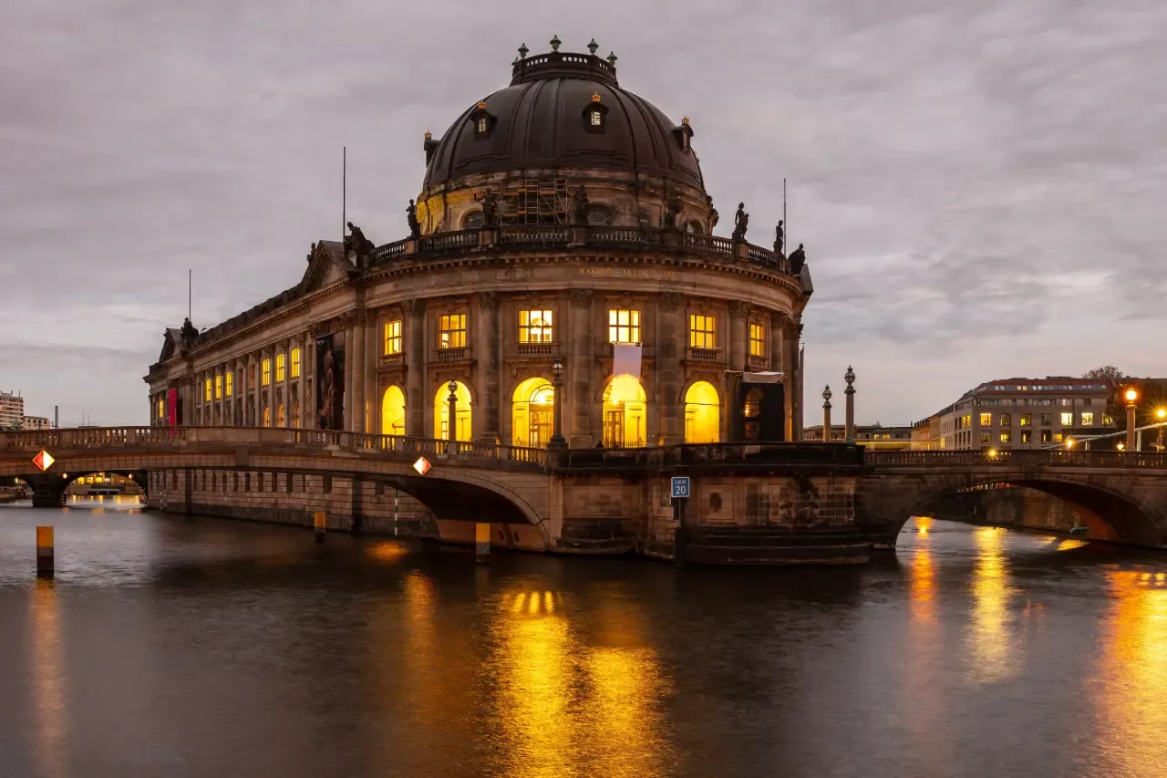 Bode Museum at night
