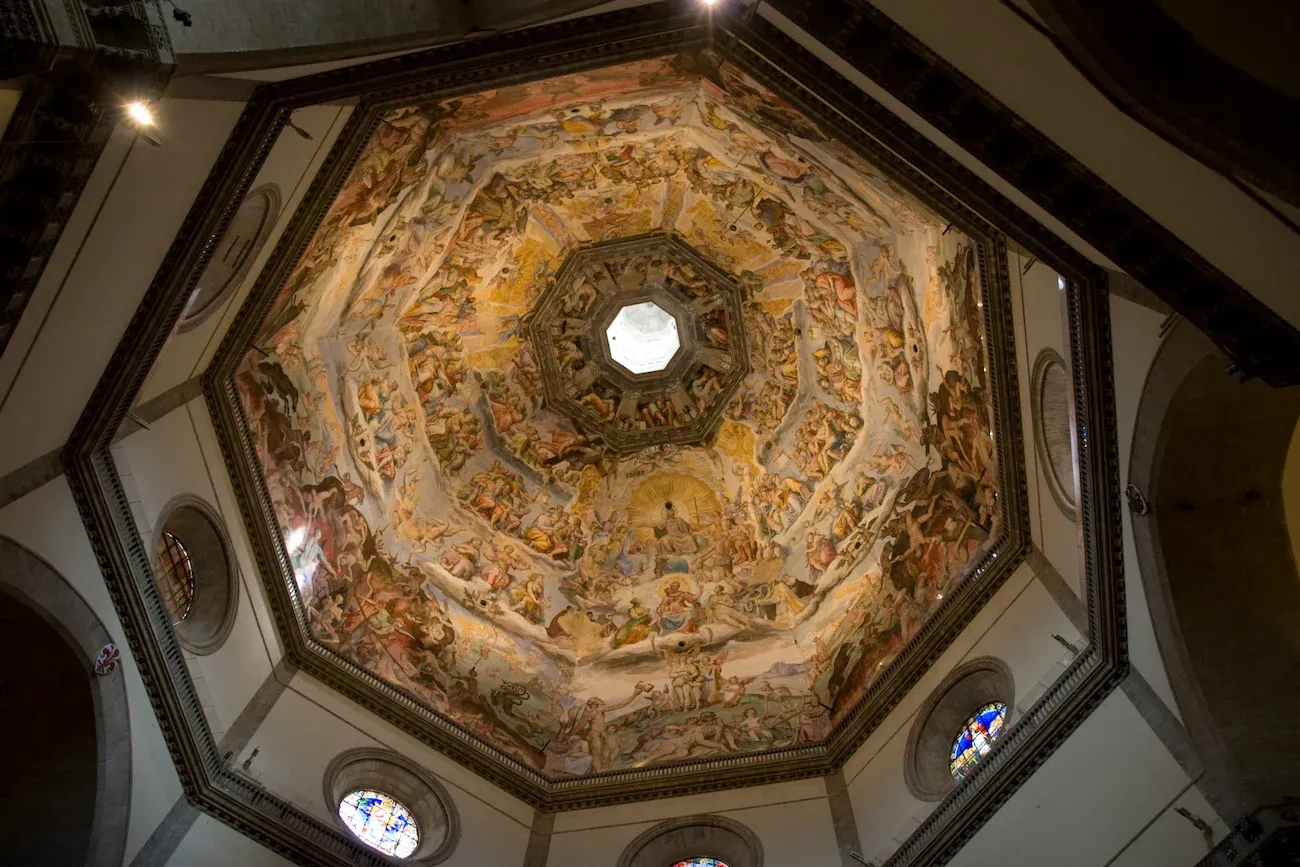 brunelleschi dome inside