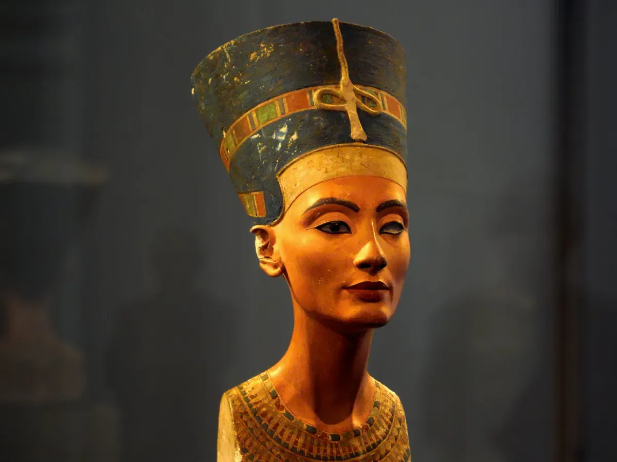 The bust of Nefertiti