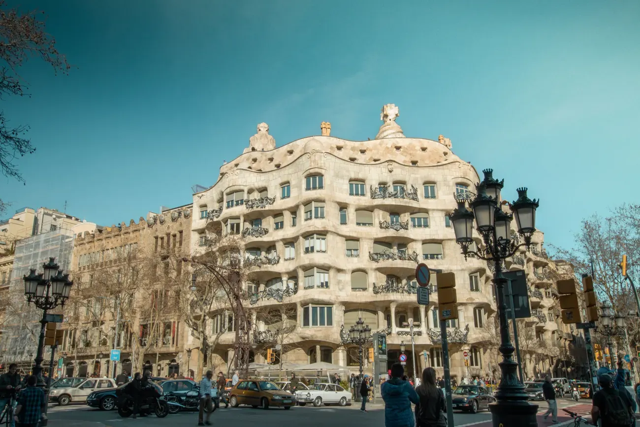 Casa Mila (La Pedrera) on Passeig de Gracia in Barcelona