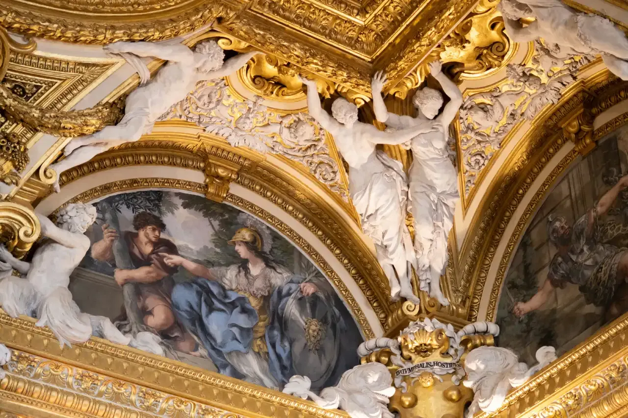 Ceiling of the Hall of Jupiter of the Pitti Palace
