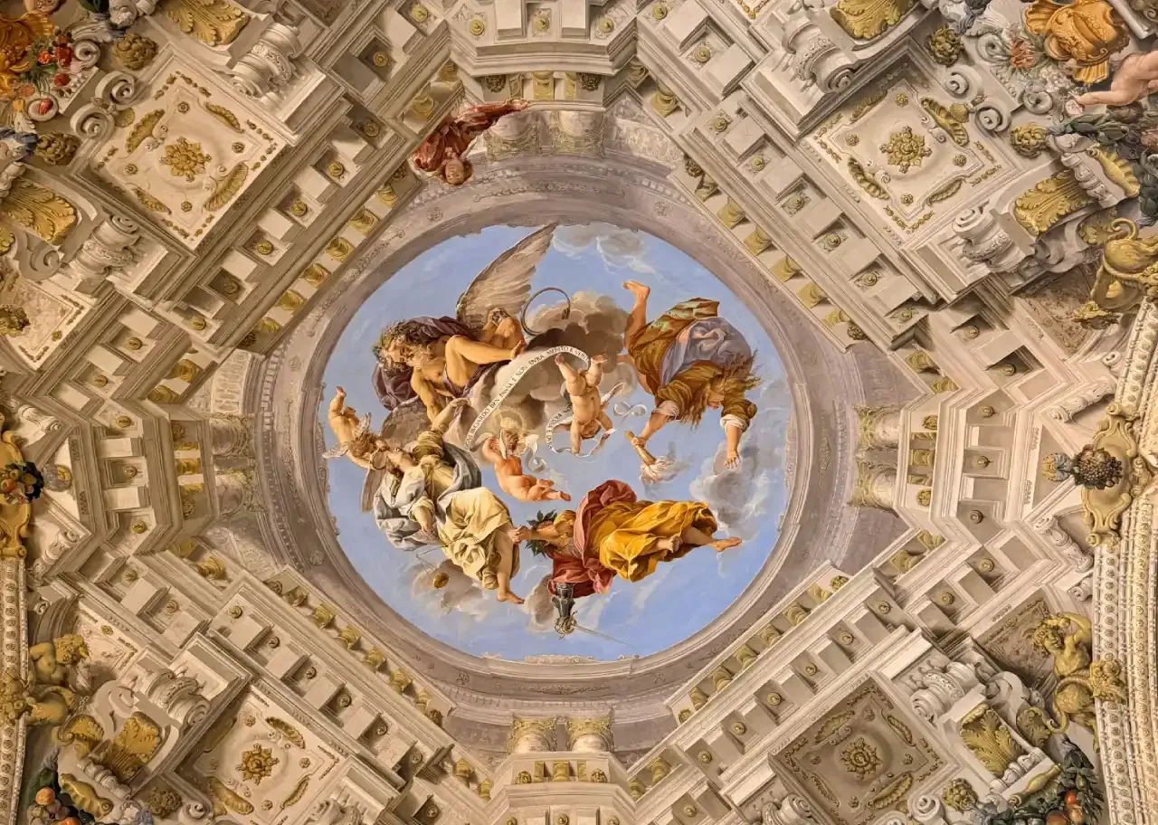 Ceiling of the Hall of Saturn of the Pitti Palace