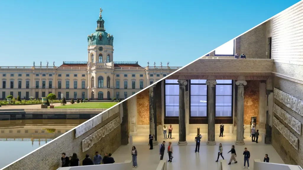 Charlottenburg Palace & Neues Museum Entry Tickets bundle