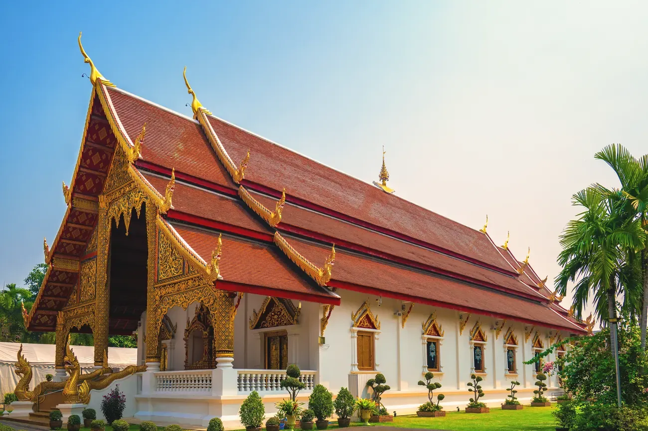 Wat Phra Singh temple in Chiang Mai