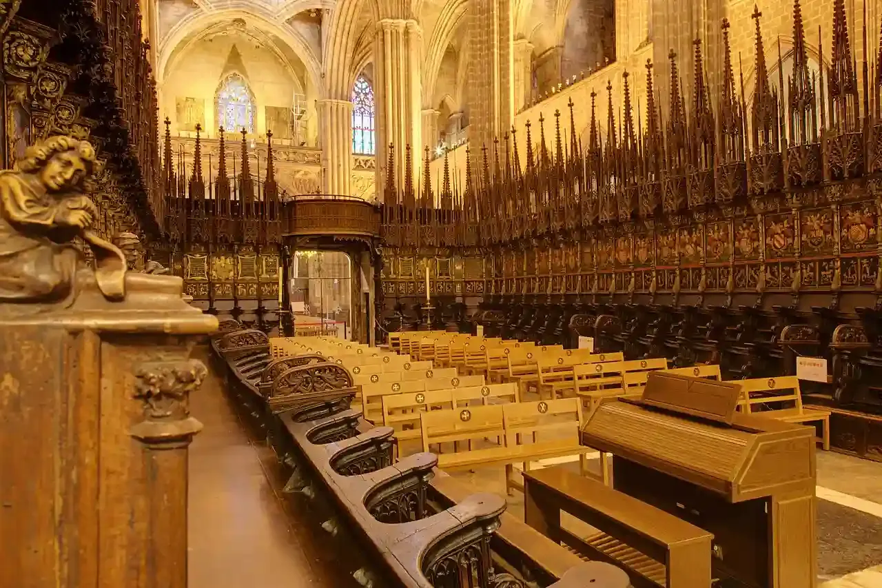 Choir of Cathedral of Barcelona