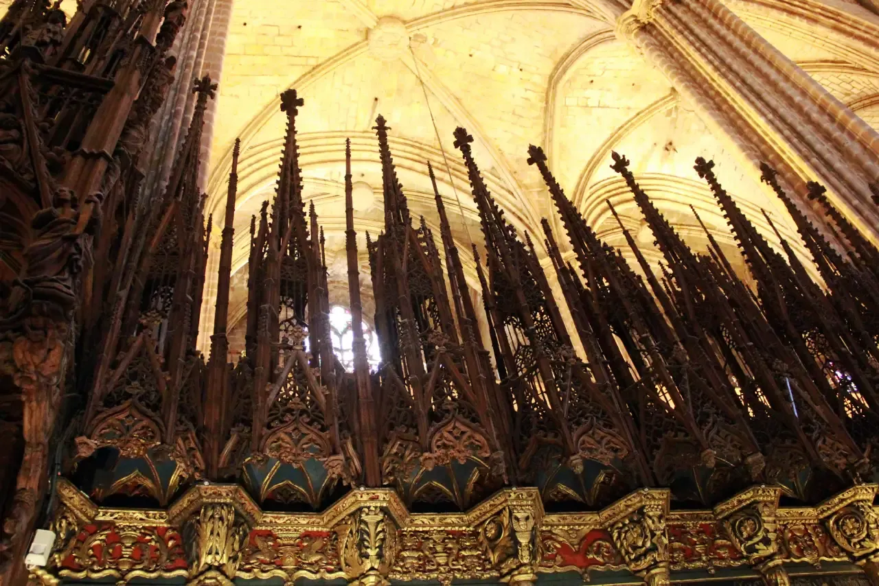 Choir stalls of the Cathedral of Barcelona