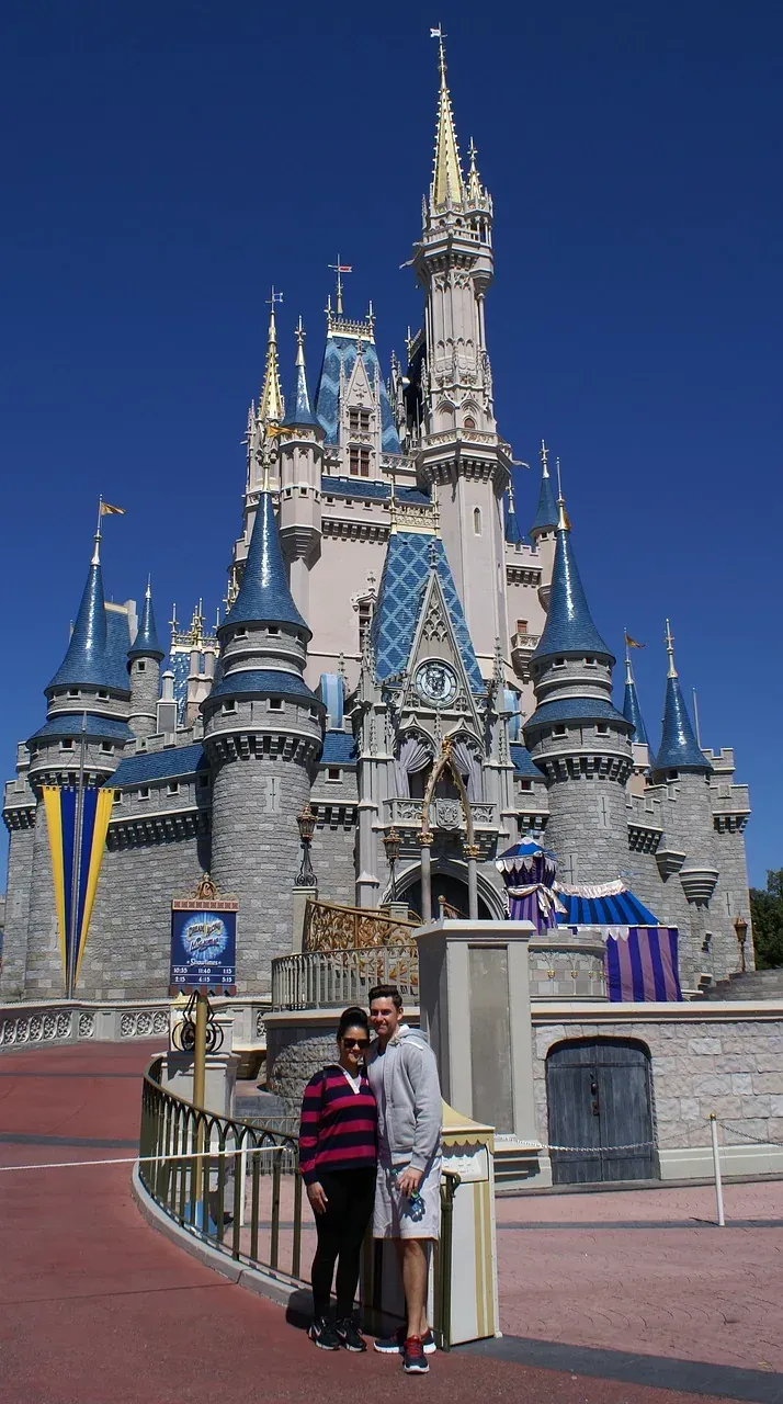 Cinderella Castle at the Magic Kingdom park of Walt Disney World near Orlando