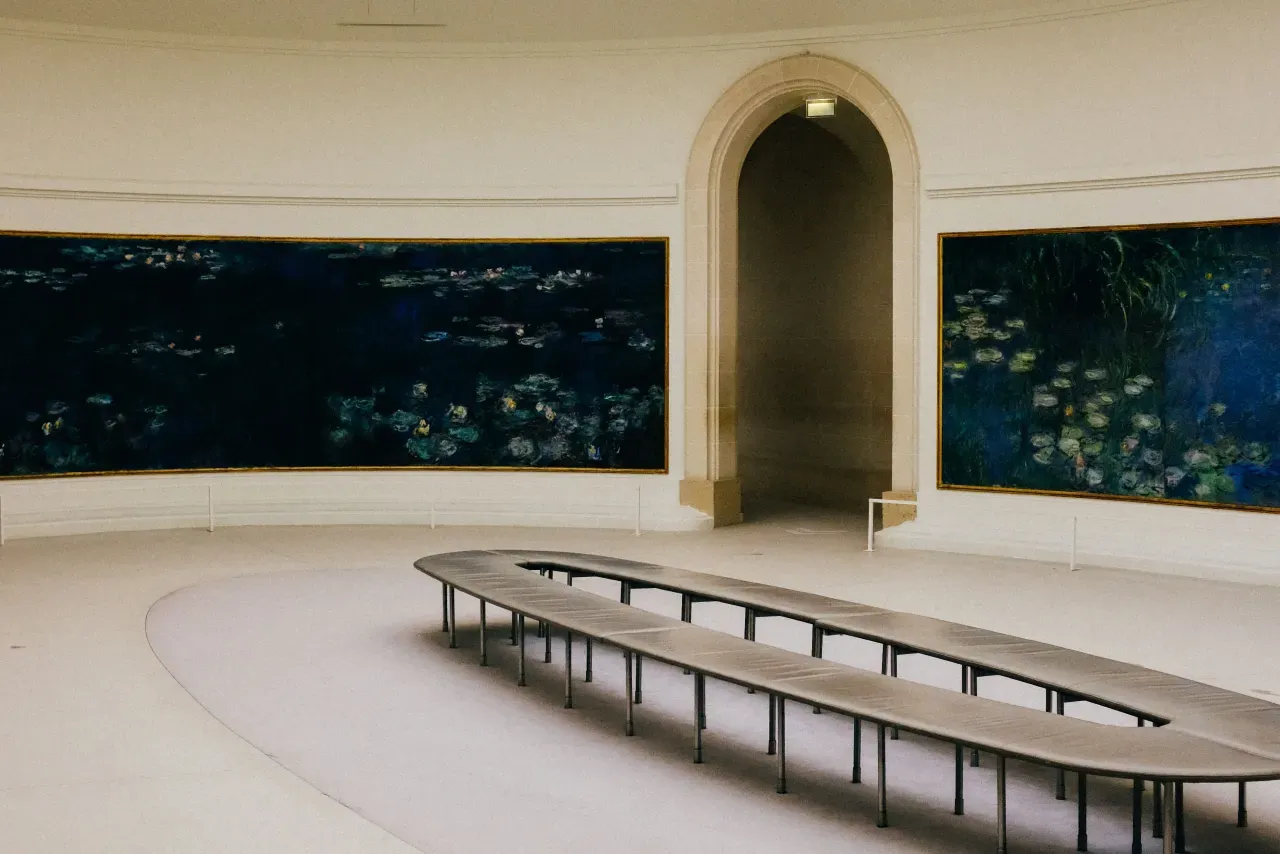 Claude Monet's Water Lilies murals