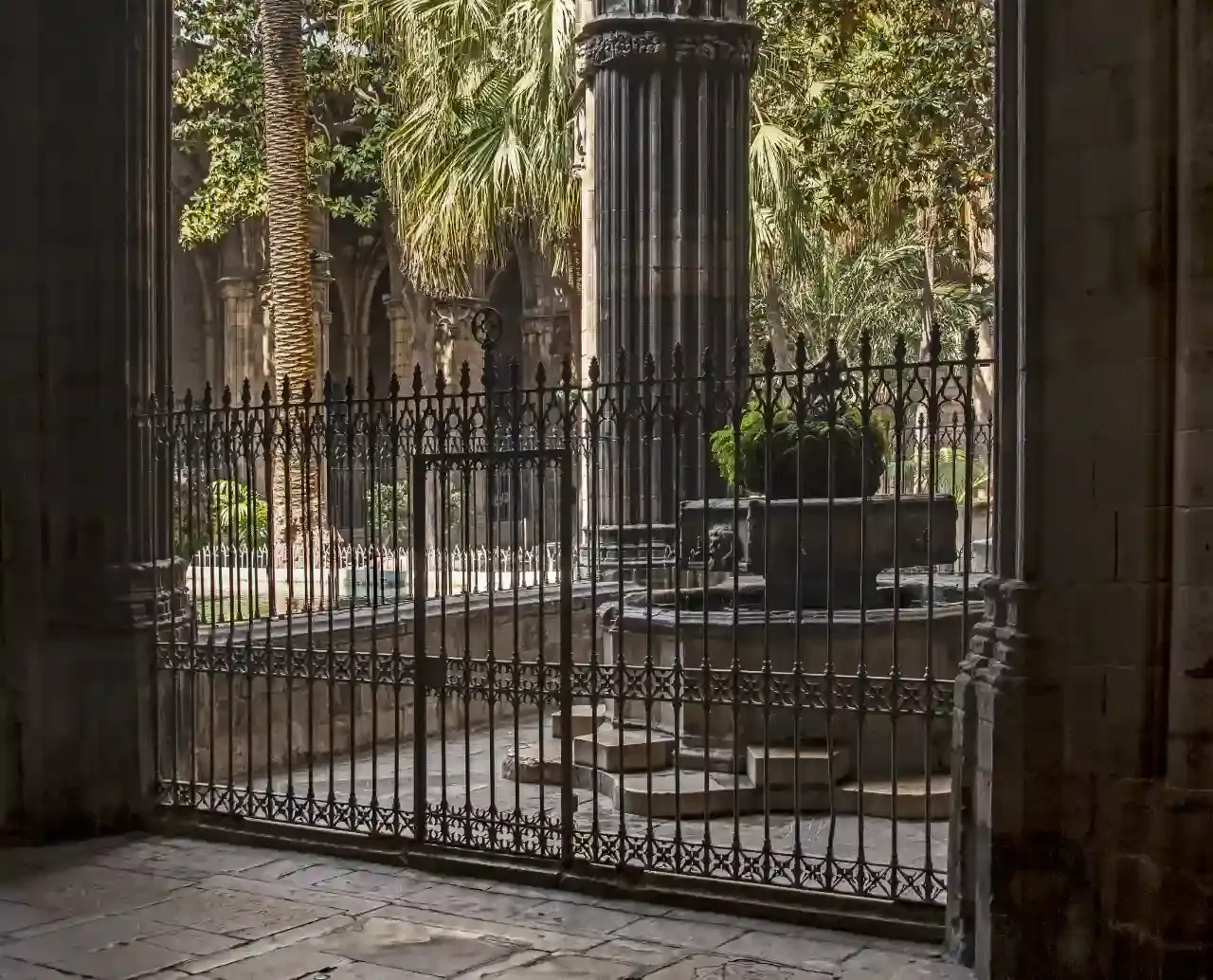 Cloister of Barcelona Cathedral
