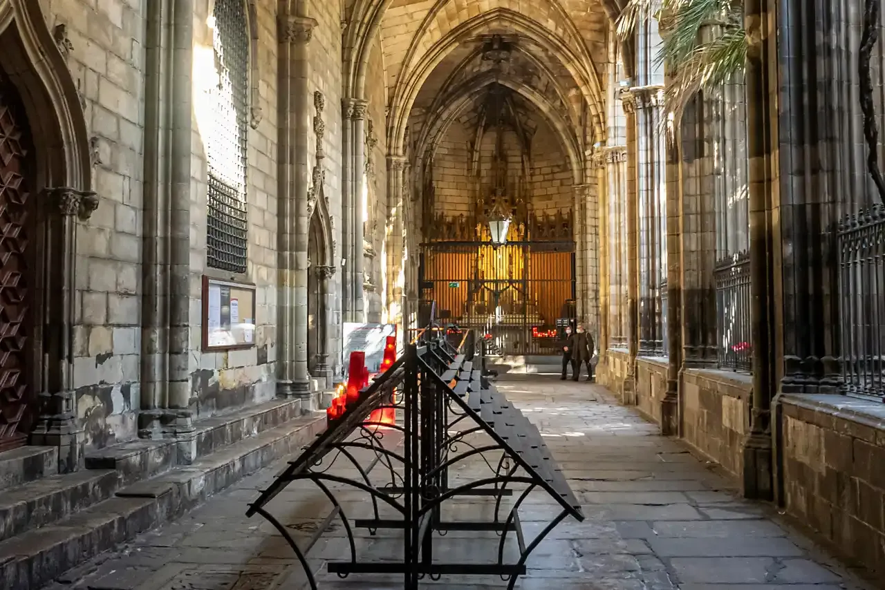 Cloister of the Cathedral of Barcelona