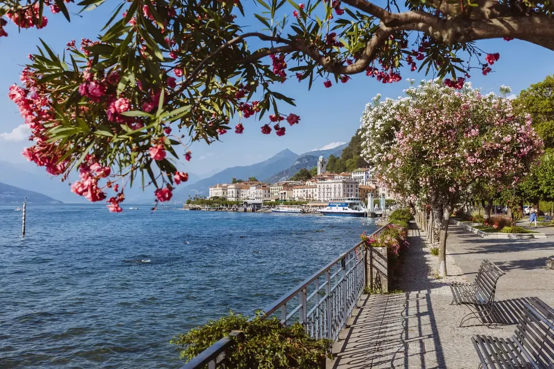 Bellagio, a resort town on Lake Como, Italy