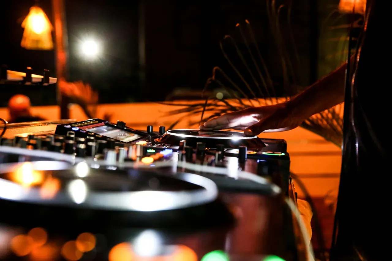 DJ console