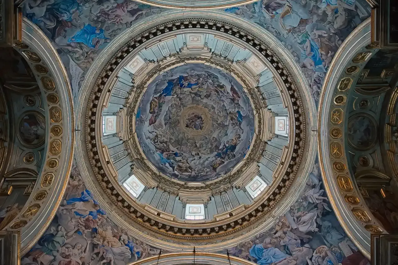 Dome of the Royal Chapel of the Treasure of San Gennaro