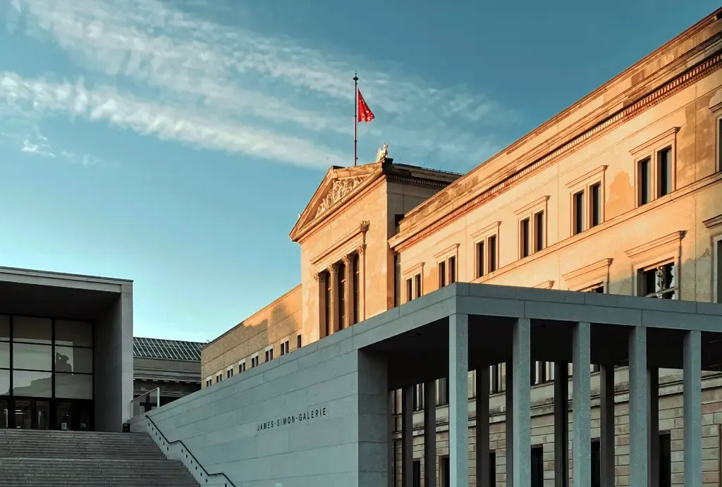 Entrance to the Neues Museum