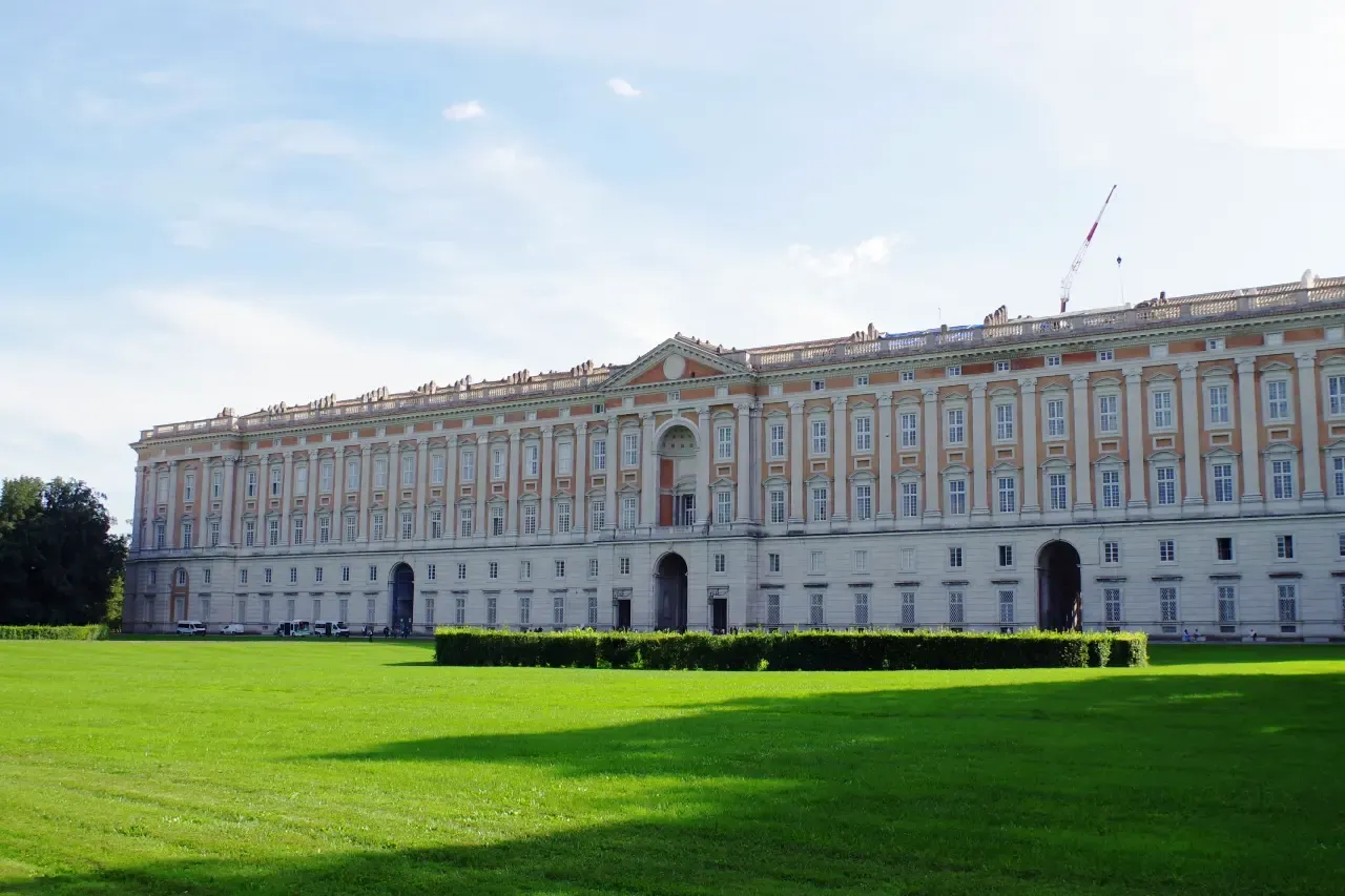 Entrance to Royal Palace of Caserta