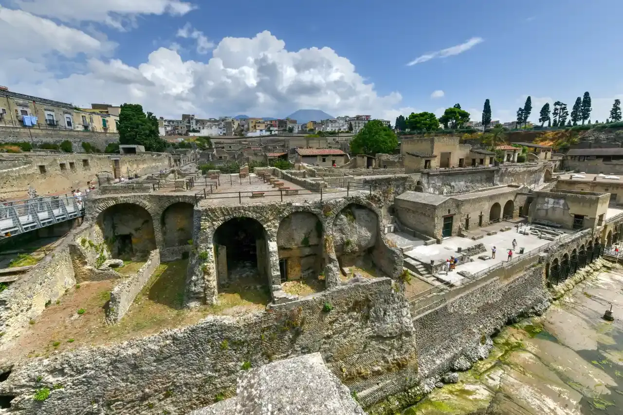 Entrances to Herculaneum