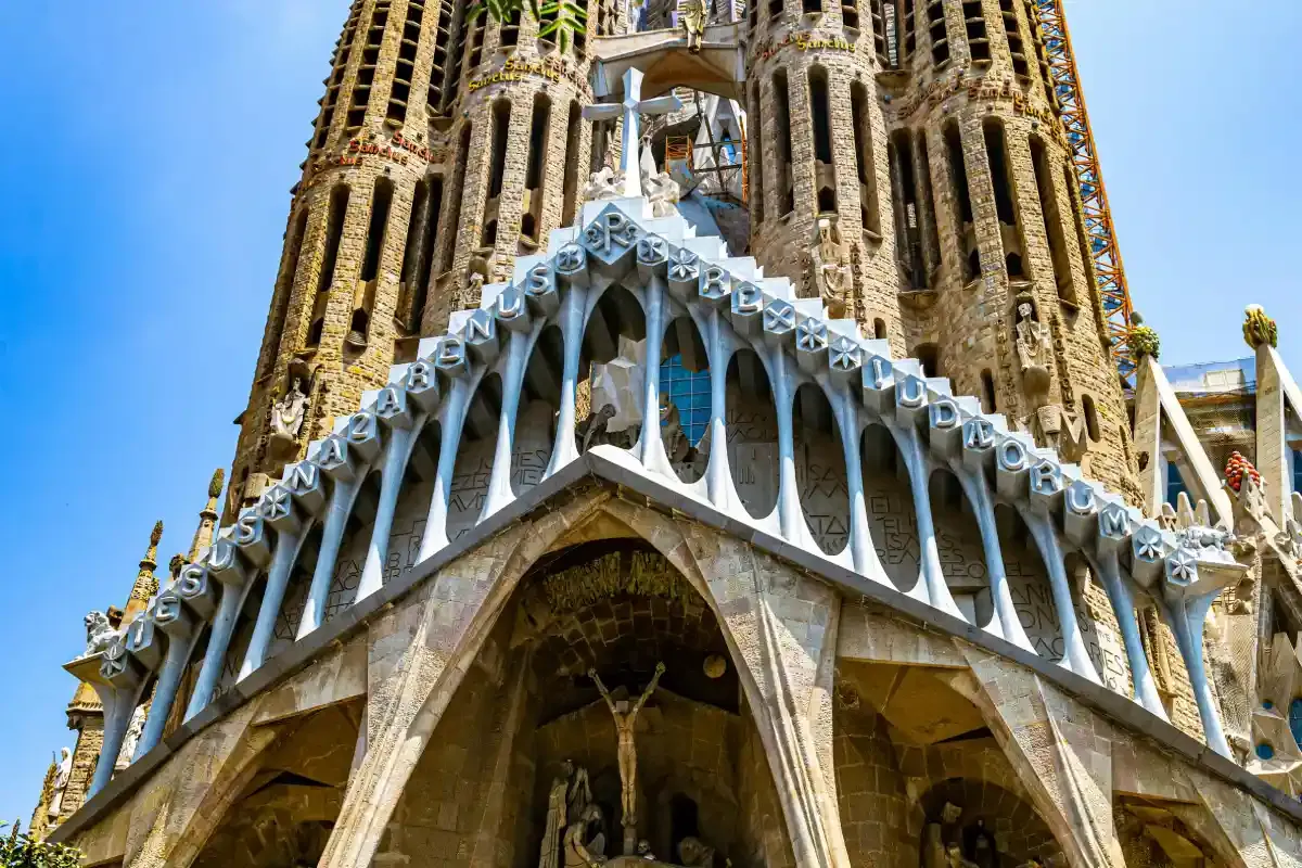 Facades of Sagrada Familia