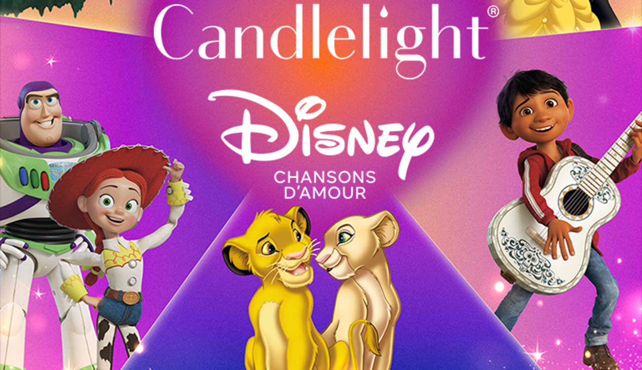 Candlelight Disney love songs in Paris (Fever)