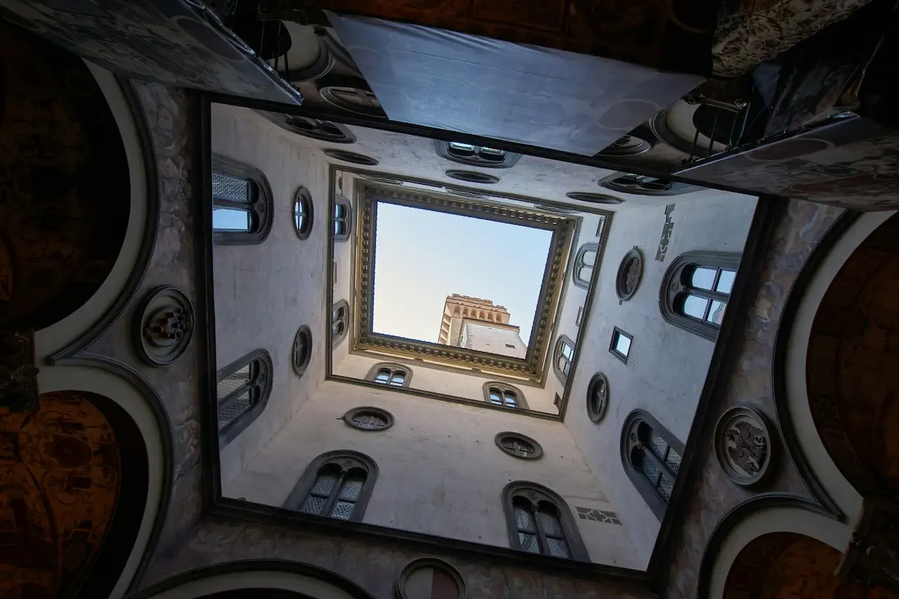 First courtyard of Palazzo Vecchio