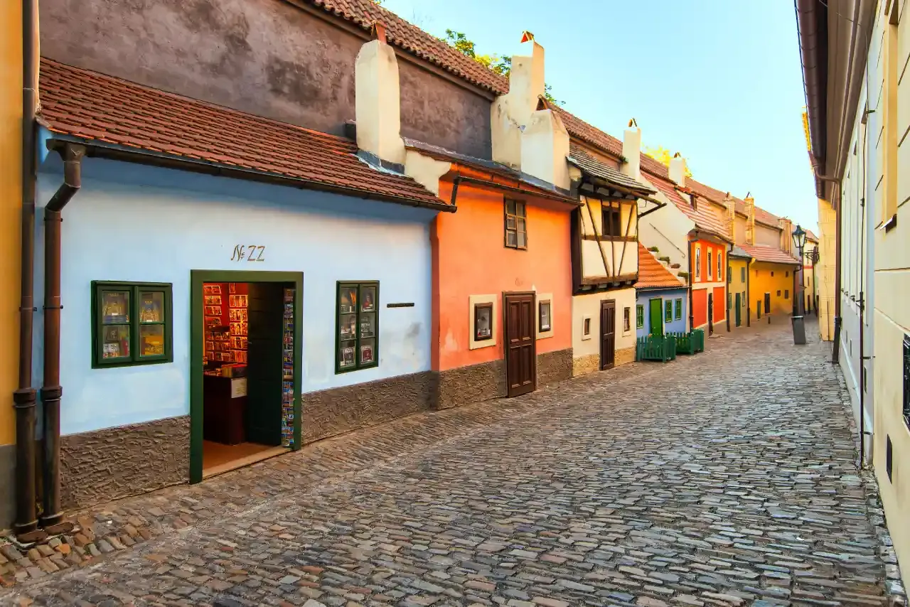 Golden Lane in Prague Castle