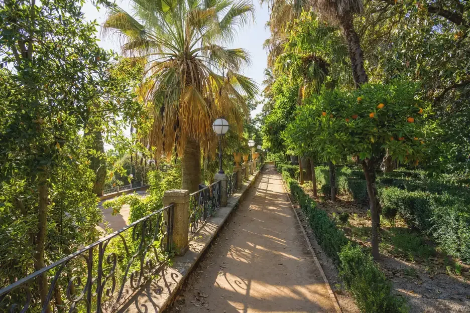 The Carmen de los Martires gardens in Granada