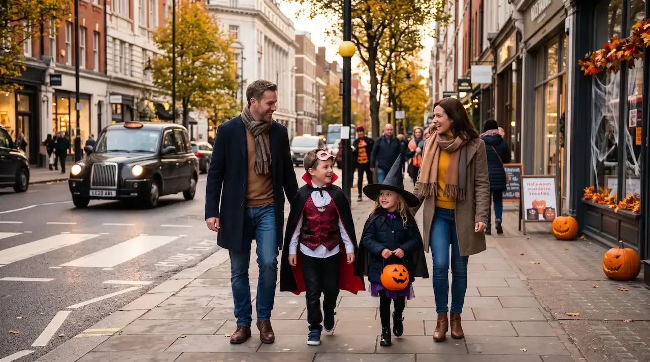 Halloween in London for families