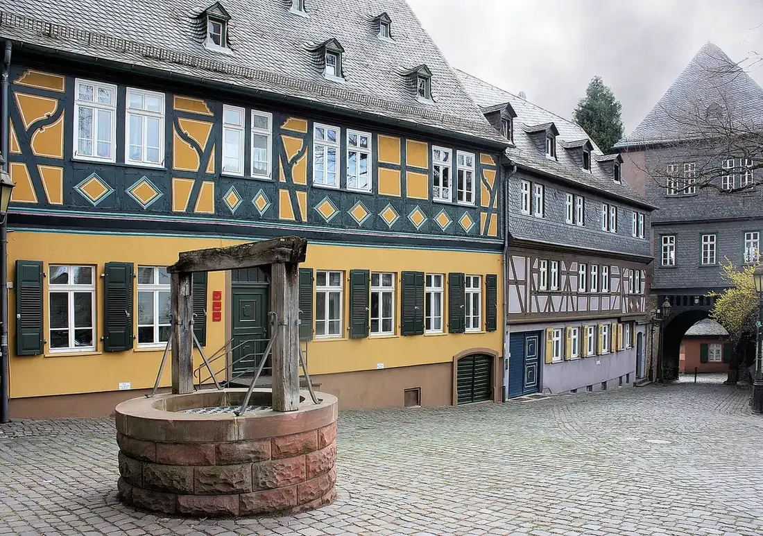 Höchster Schlossplatz in the Höchst district of Frankfurt