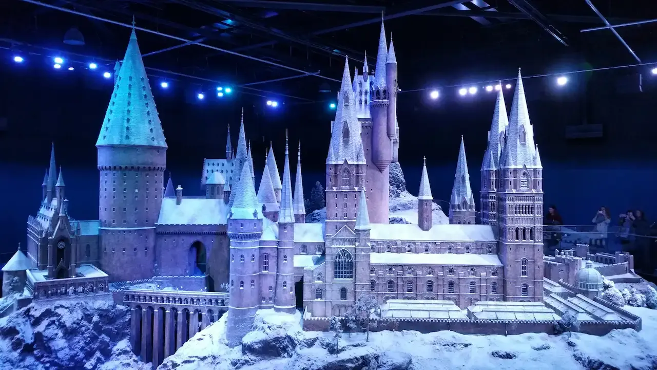 Hogwarts Castle in winter