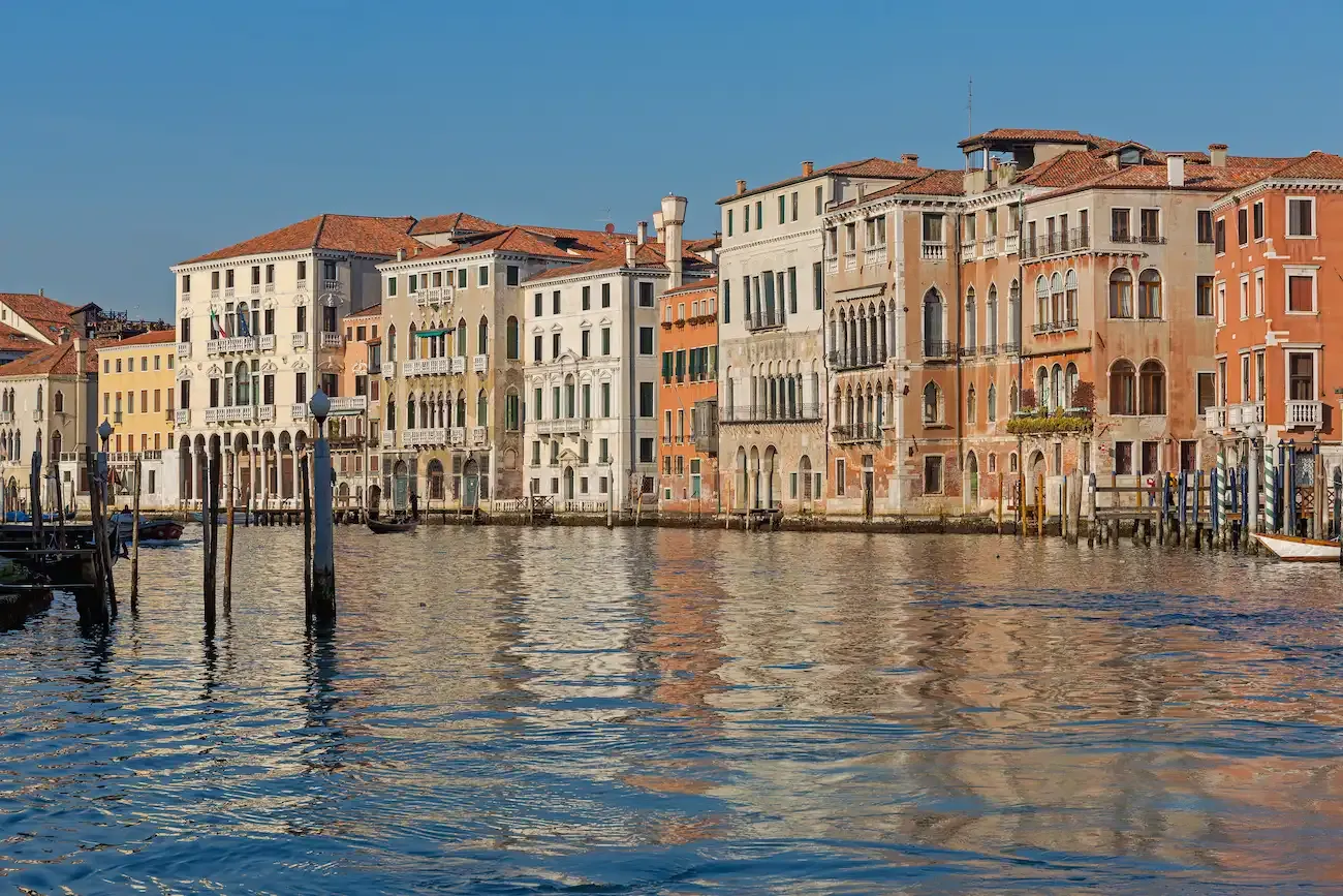 Palaces at Grand Canal in Venice