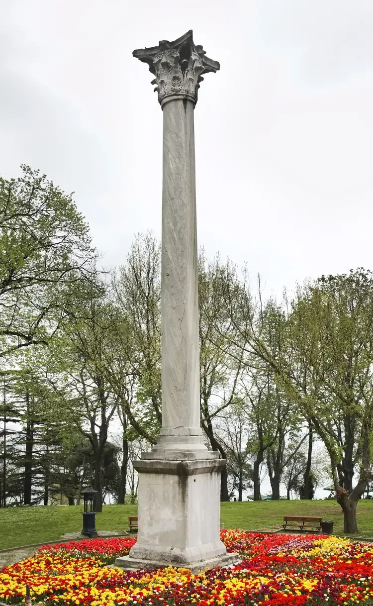 The Column of the Goths in Gulhane Park in Istanbul