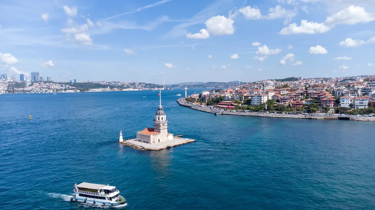 Aerial view of Istanbul, Turkey