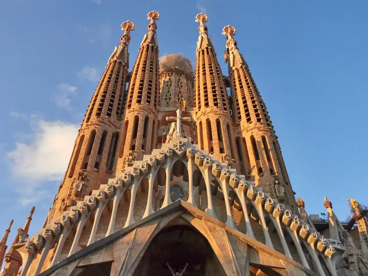 It's worth visiting the Sagrada Familia