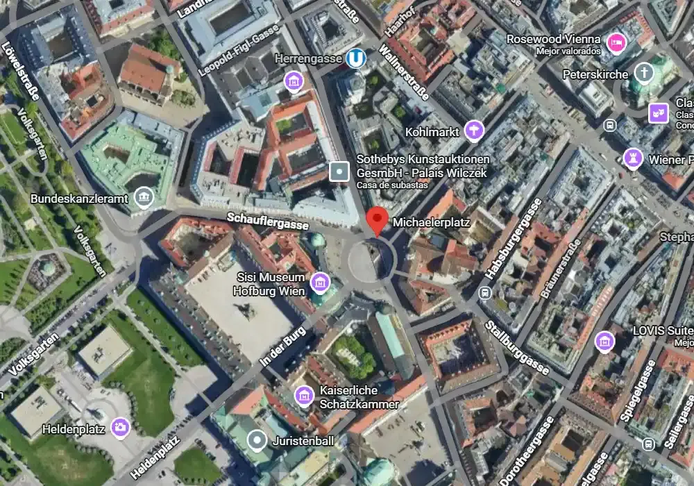 Location of Michaelerplatz