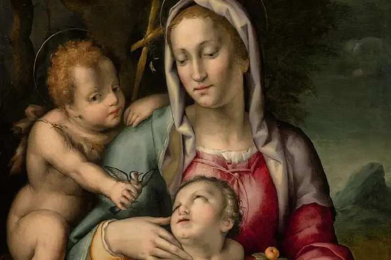 Madonna and Child with the Young St. John the Baptist