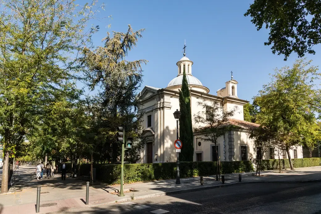 The Hermitage of San Antonio de la Florida, burial place of the painter Goya, Madrid