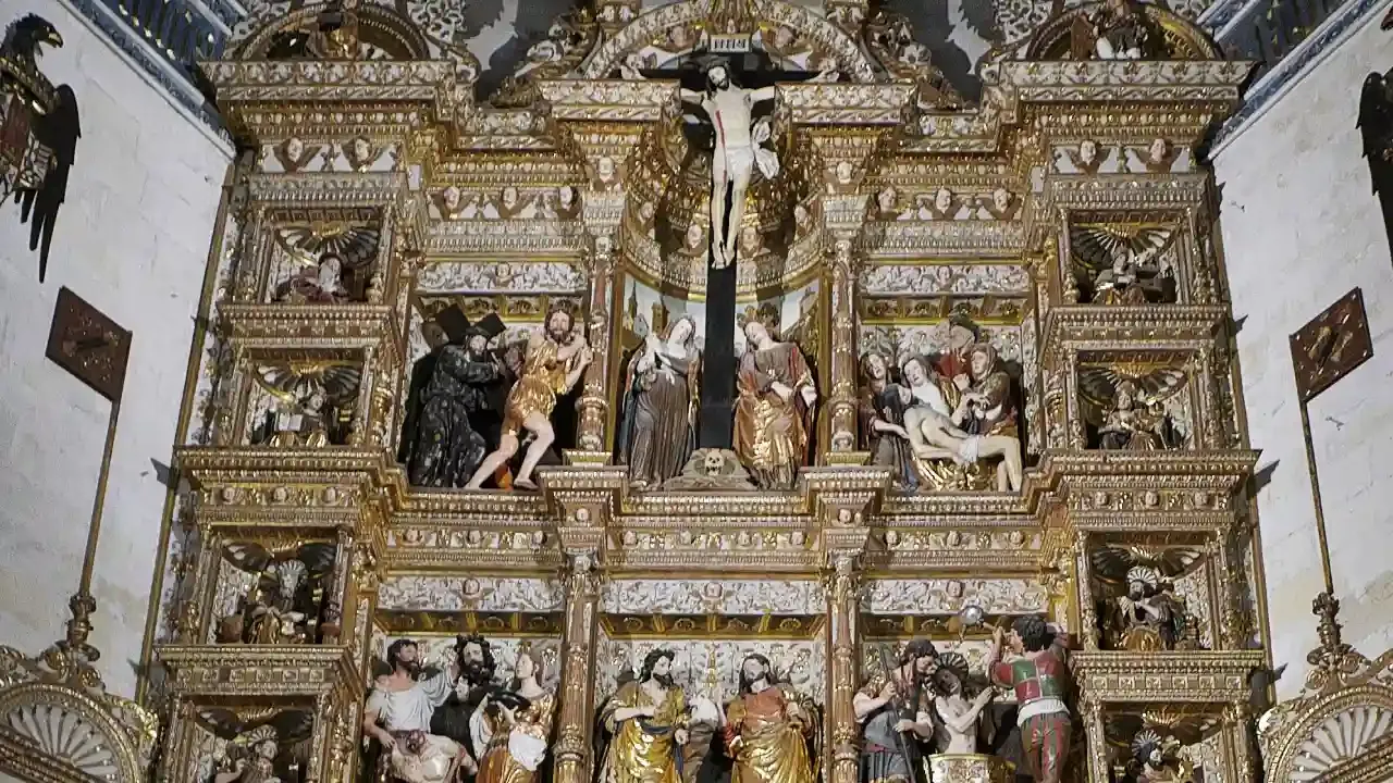 Main altarpiece of the Royal Chapel of Granada