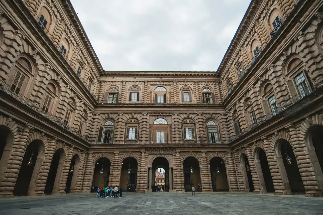 Main Courtyard of Pitti Palace
