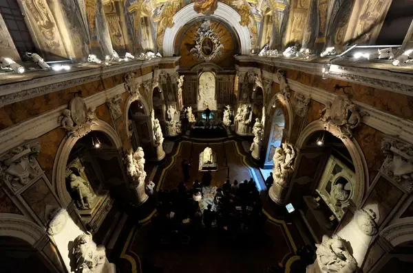 Main nave of the Sansevero Chapel
