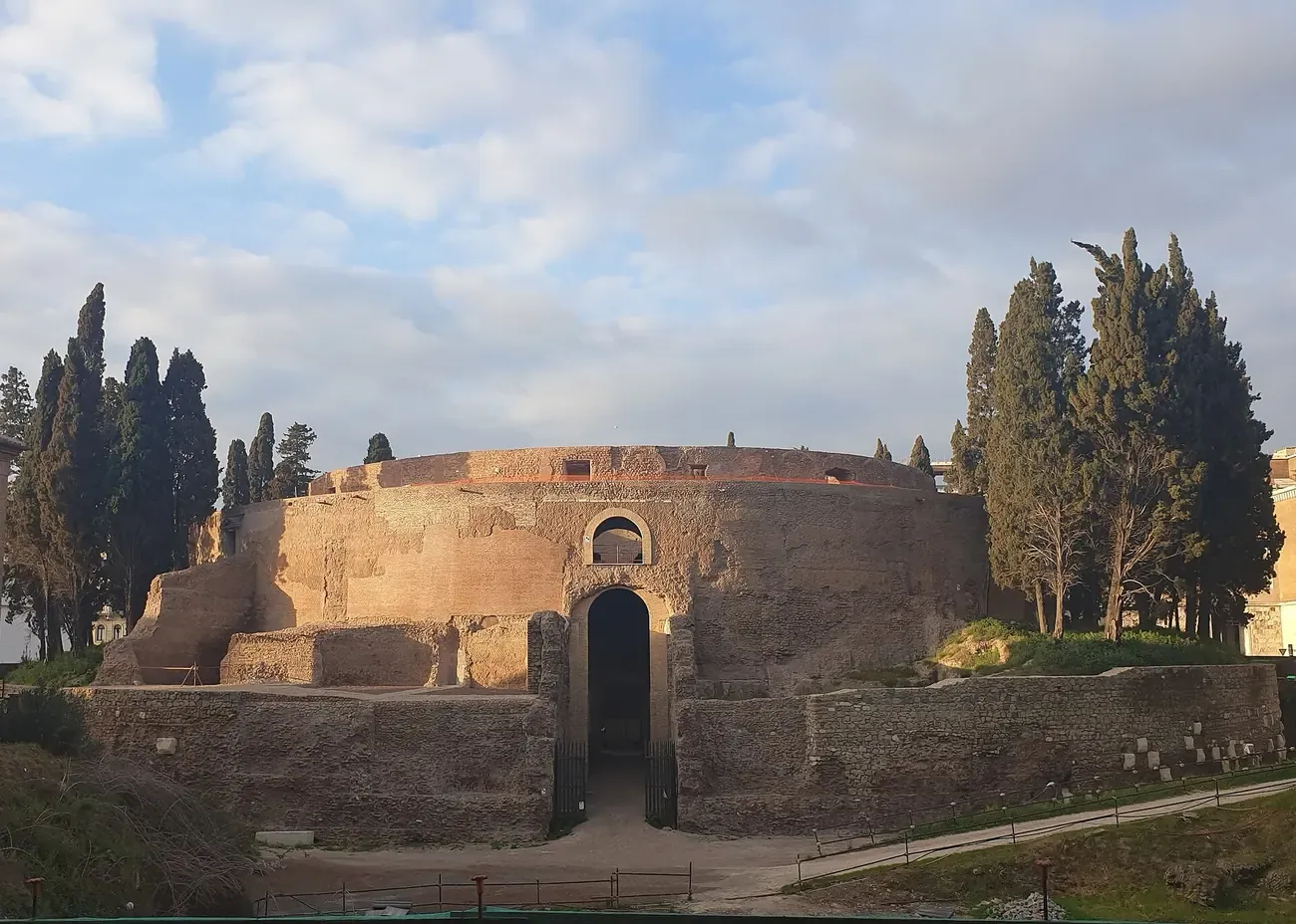 The Mausoleum of Augustus in Rome