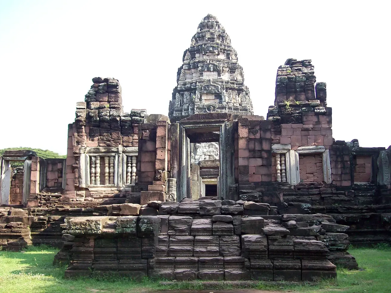 The main prang of Prasat Phimai in Phimai Historical Park